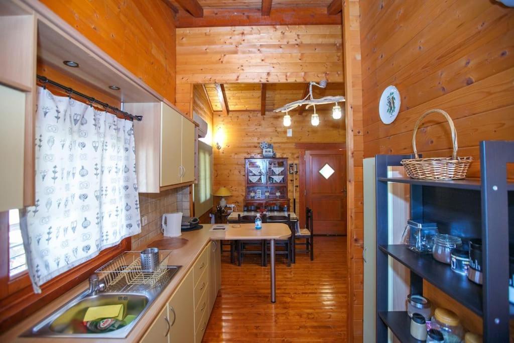 شقة Wooden House In يانينة المظهر الخارجي الصورة